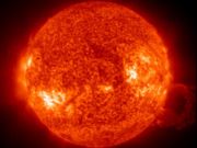 The sun (image from SOHO spacecraft)