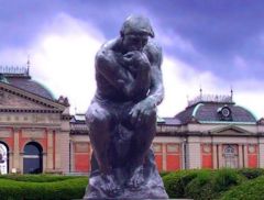 Rodin Thinker, Kyoto